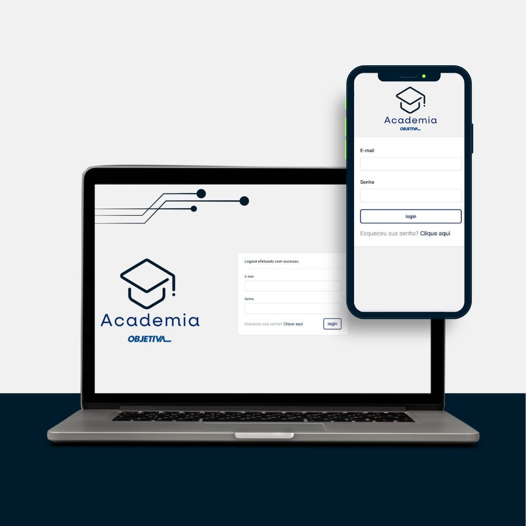 Mockup Instagram Post - Academia objetiva